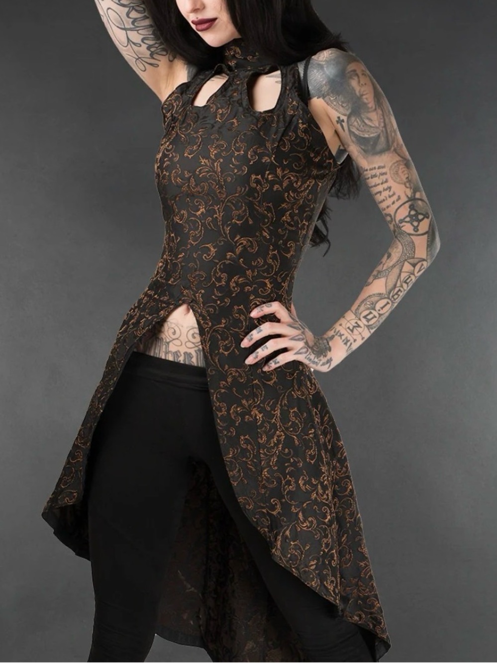 Dracula Clothing Axenite Flow Dress L/XL NWOT